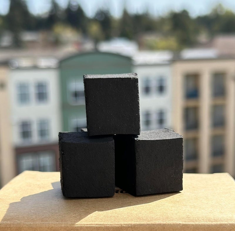 Cocoboo 100% Natural Coconut Charcoal, 72 Large Cubes, Premium Quality, Extended Burning, 25 mm - Image 2